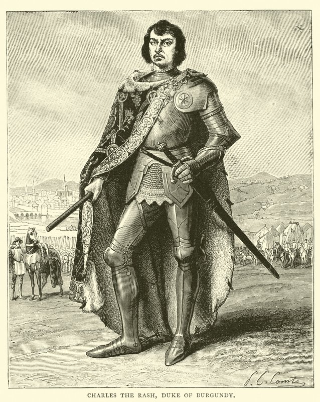 Charles Rash, vévoda z Burgundska od English School