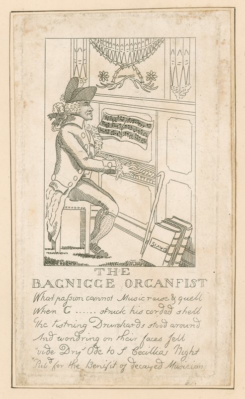 Charley Griffith, varhaník Bagnigge Wells od English School