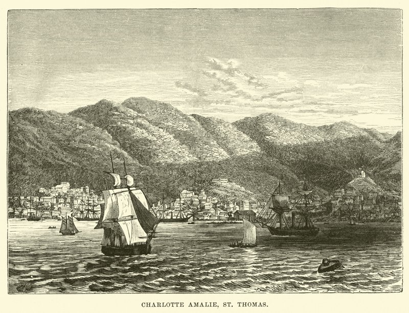 Charlotte Amalie, Svatý Tomáš od English School
