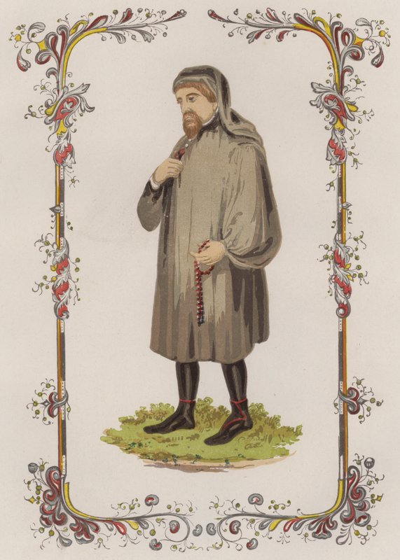 Chaucer (barva lito) od English School