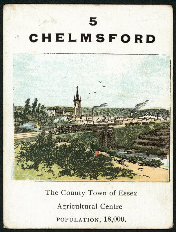 Chelmsford (barevné lito) od English School