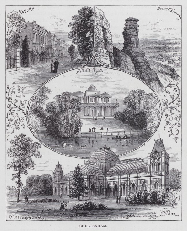 Cheltenham (rytina) od English School
