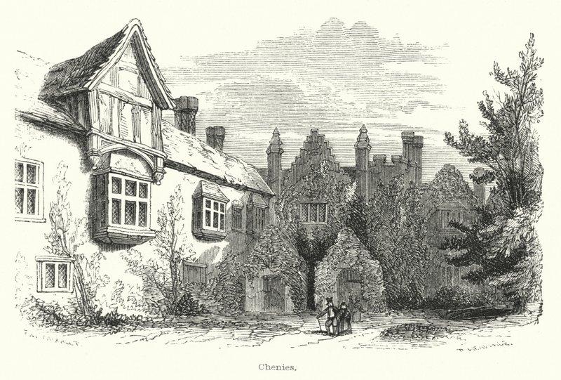 Chenies (rytina) od English School