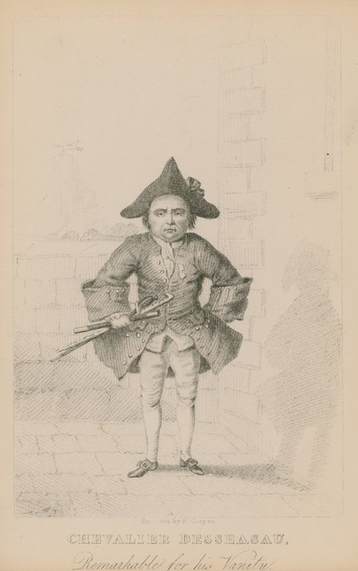 Chevalier Desseasau, pozoruhodný svou ješitností od English School