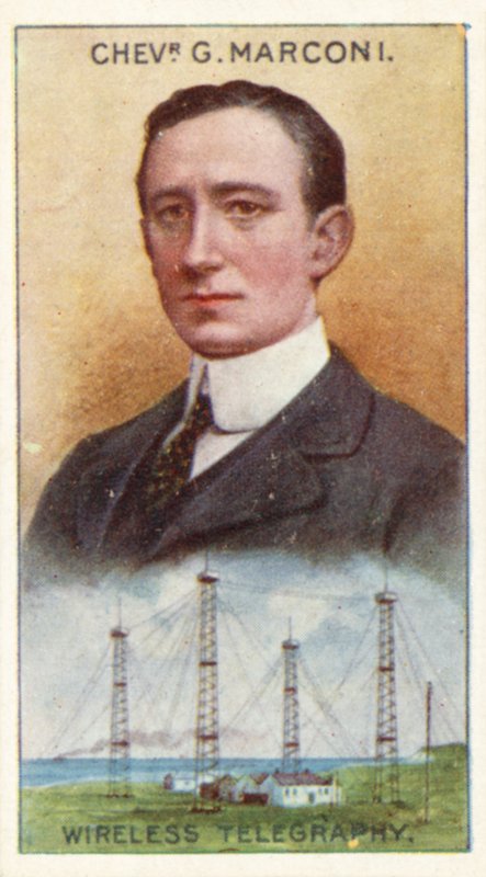 Chevalier Guglielmo Marconi, bezdrátová telegrafie od English School