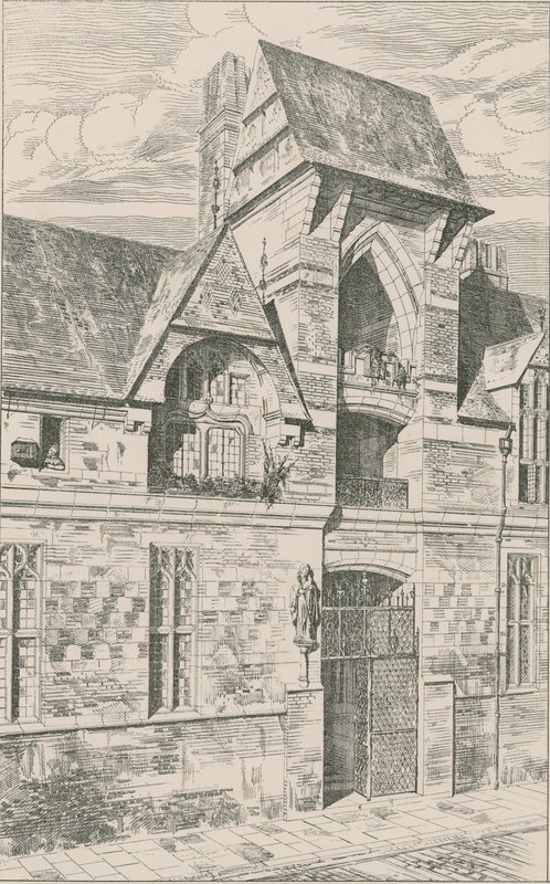 Dětská nemocnice, Mark Street, Finsbury od English School