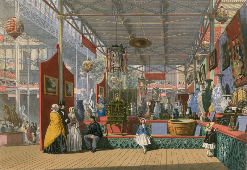 Čína, Velká výstava, 1851 od English School
