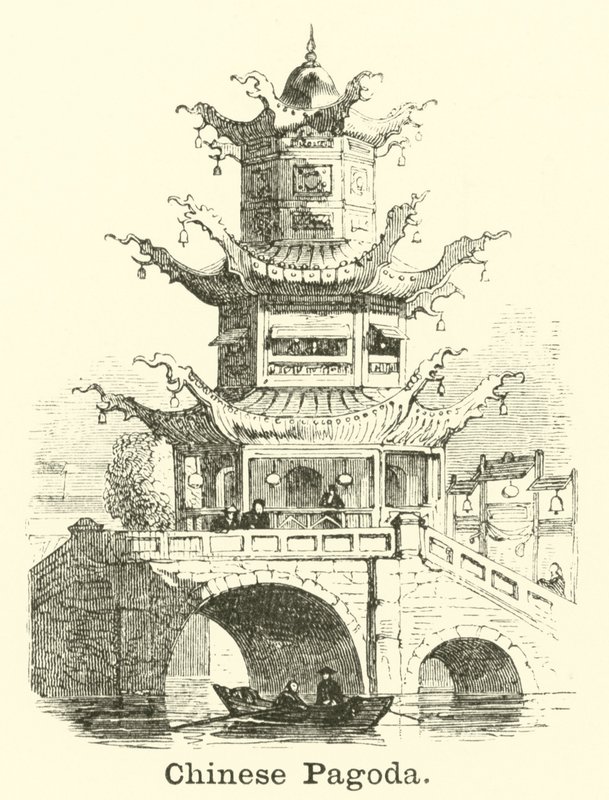 Čínská pagoda od English School