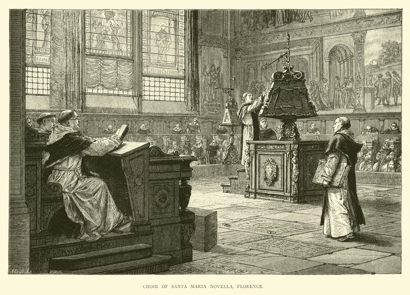 Sbor Santa Maria Novella, Florencie od English School