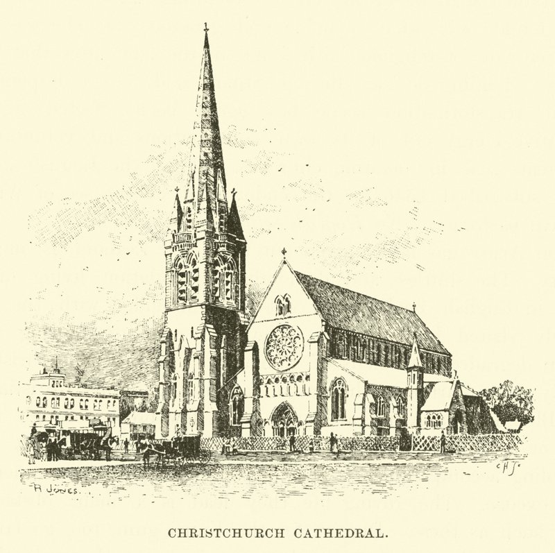 Katedrála Christchurch od English School