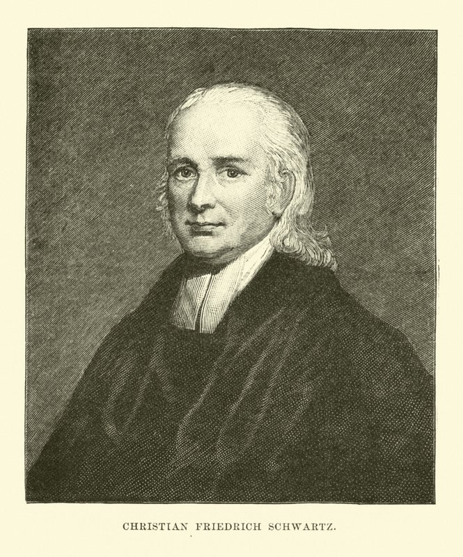 Christian Friedrich Schwartz od English School