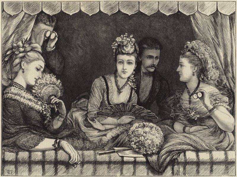Christine Nilssons Poslední noc na Drury Lane od English School
