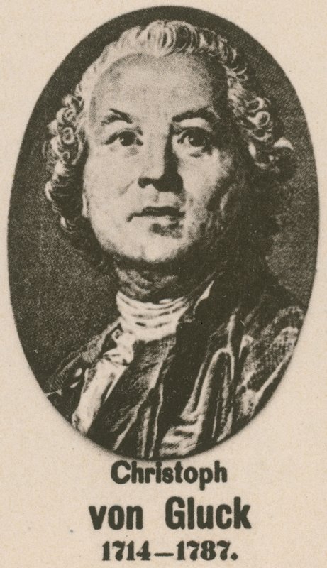 Christoph von Gluck (rytina) od English School
