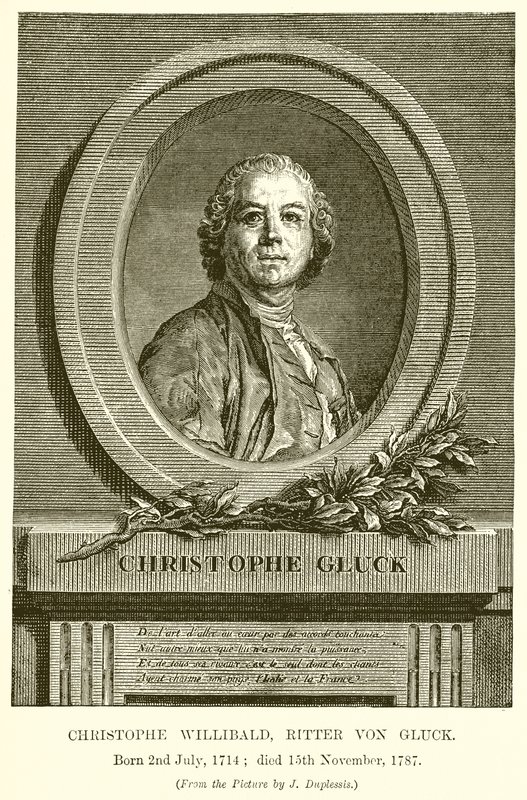 Christophe Willibald, rytíř von Gluck od English School