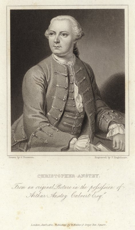 Christopher Anstey - anglický spisovatel a básník (1724? 1805) od English School