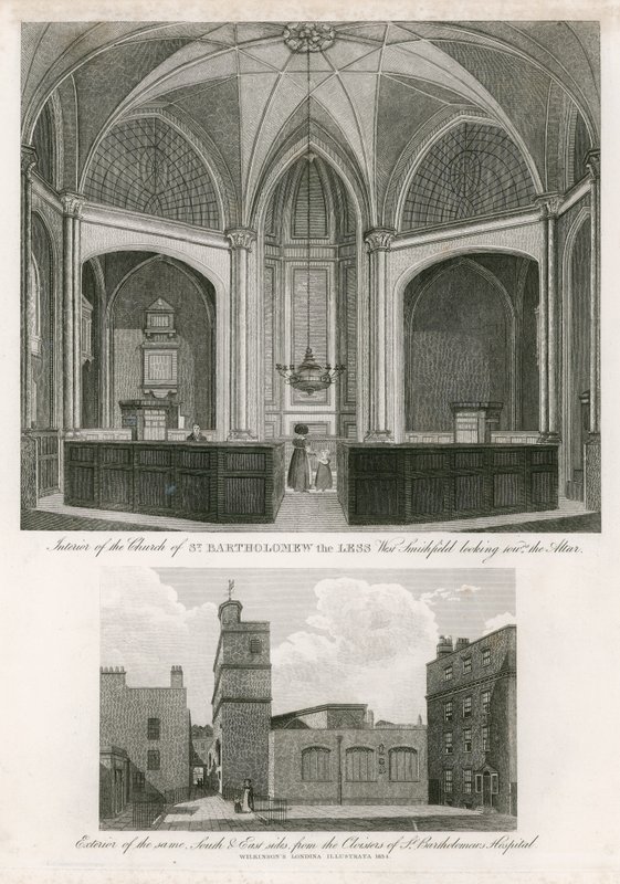 Kostel svatého Bartoloměje Less, West Smithfield od English School