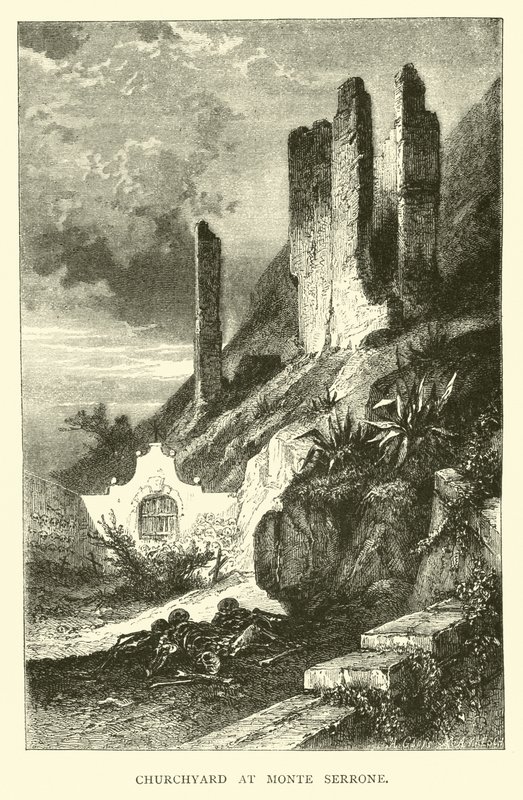 Hřbitov v Monte Serrone od English School
