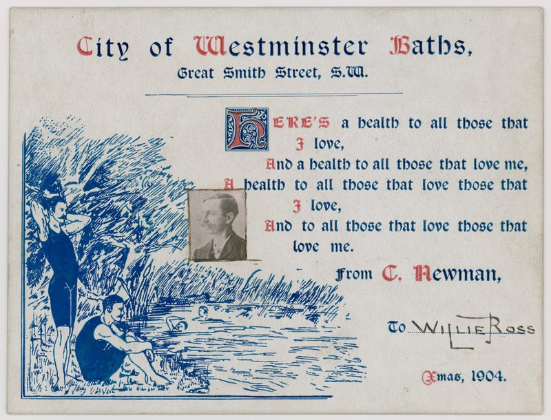 Lázně City of Westminster, Great Smith Street, 1904 od English School