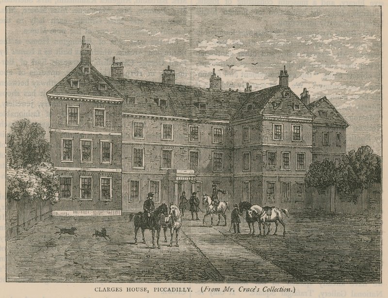 Clarges House, Piccadilly, Londýn od English School