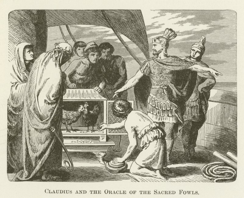 Claudius a Orákulum posvátných ptáků od English School