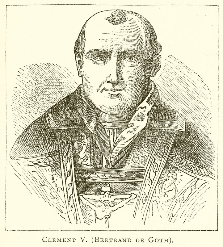 Clement V. (Bertrand de Goth) od English School