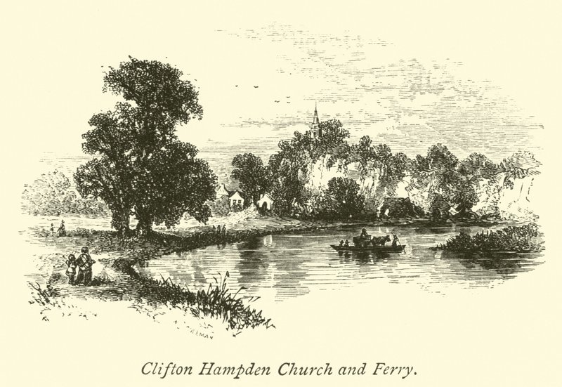 Clifton Hampden Church a Ferry od English School