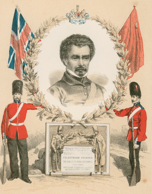 Stráže Coldstreamu. Lord Clyde, plukovník Coldstream Guards od English School