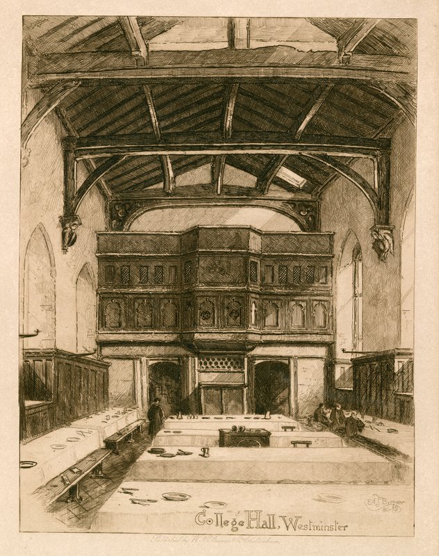 College Hall ve Westminster School od English School
