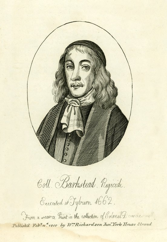 Plukovník John Barkstead od English School
