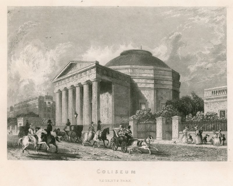 Koloseum, Regents Park, Londýn od English School