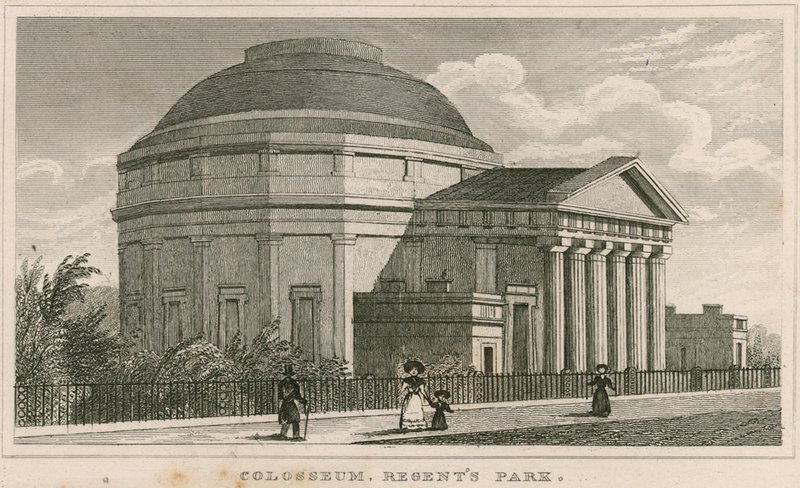Koloseum, Regents Park, Londýn od English School