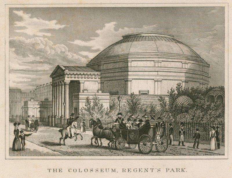 Koloseum, Regents Park, Londýn od English School