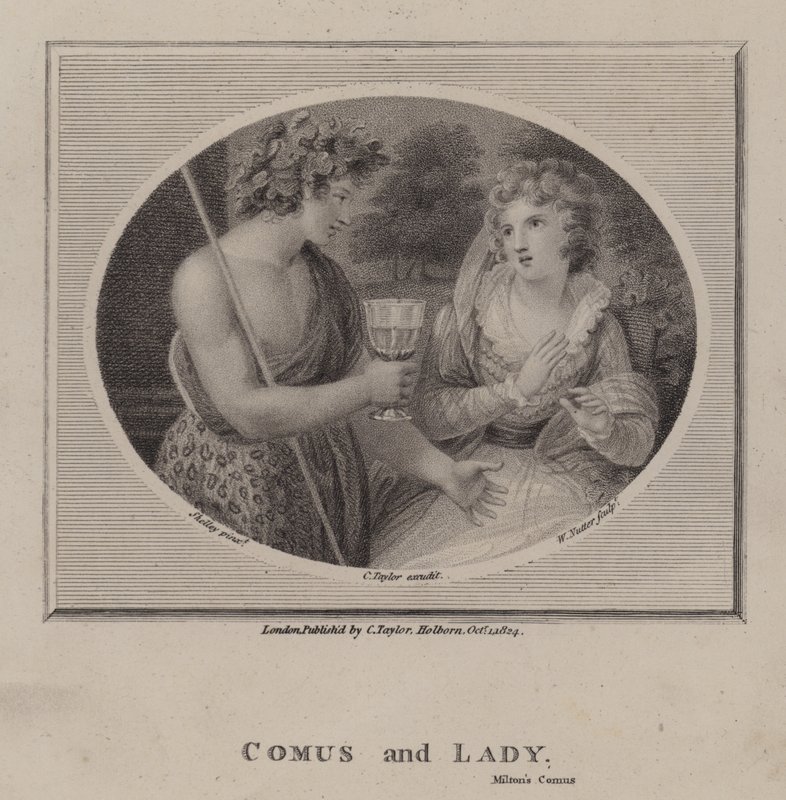 Comus a Lady od English School