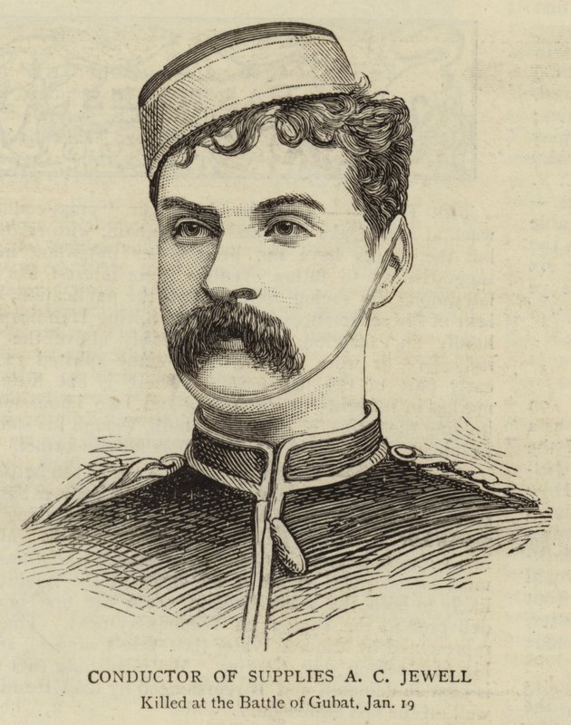 Dirigent zásobování A. C. Jewell (rytina) od English School