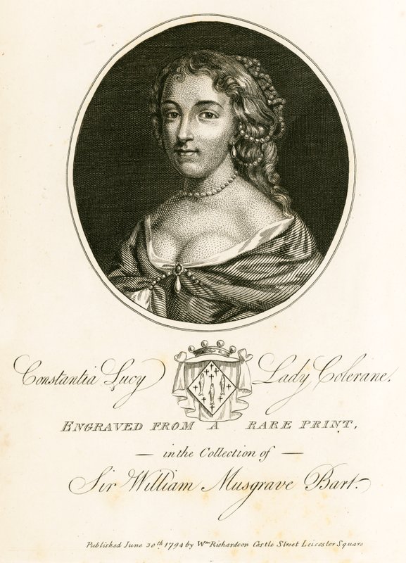 Constantia Lucy, Lady Coleraine od English School
