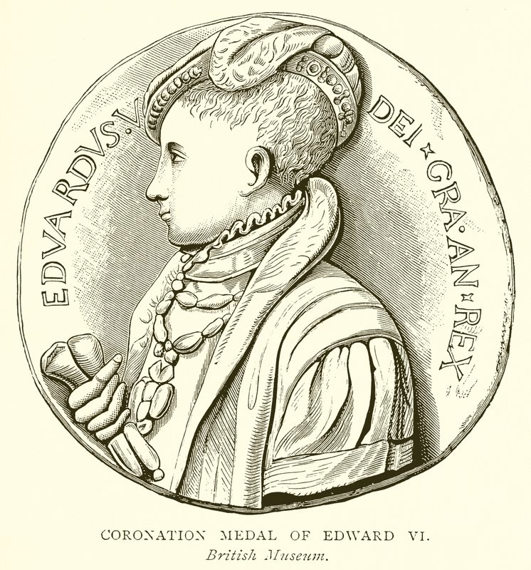 Korunovační medaile Eduarda VI od English School
