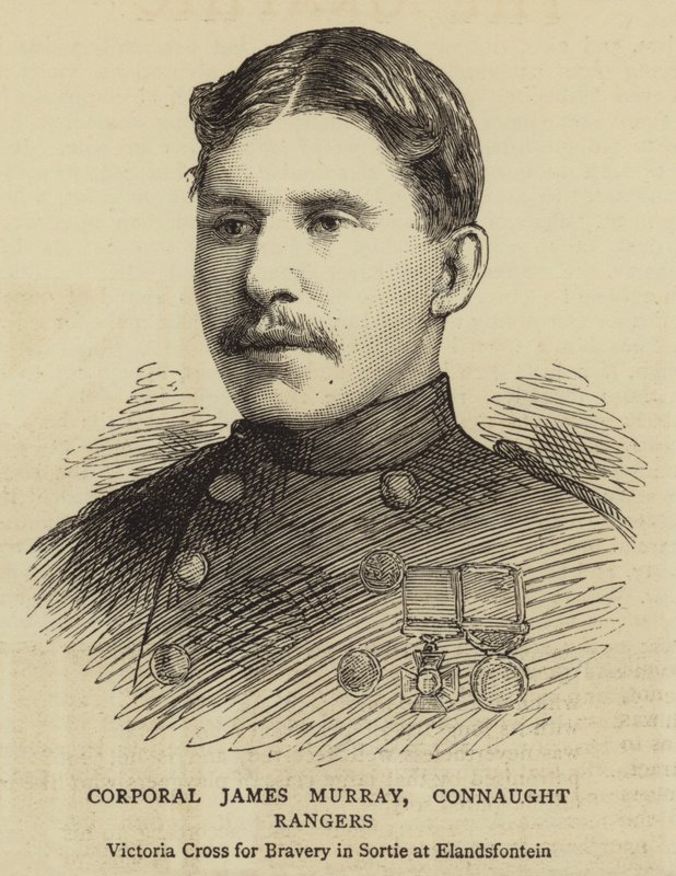 Desátník James Murray, Connaught Rangers (rytina) od English School