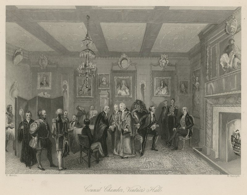 Radní komora, Vinners Hall od English School