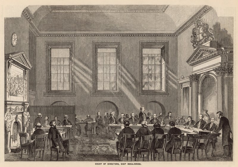 Ředitelský dvůr, East India House od English School
