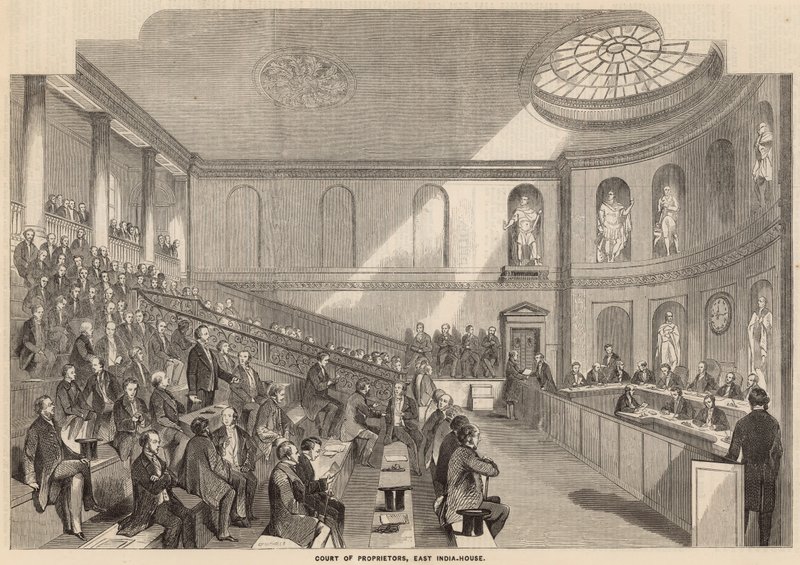 Soud vlastníků, East India House od English School