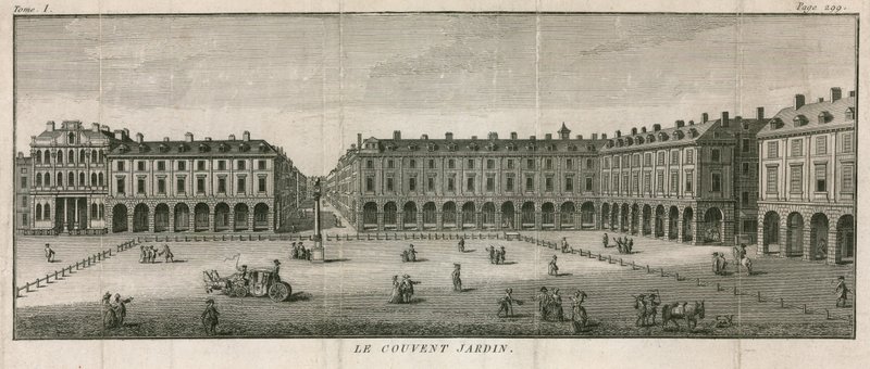 Covent Garden Market, Londýn od English School