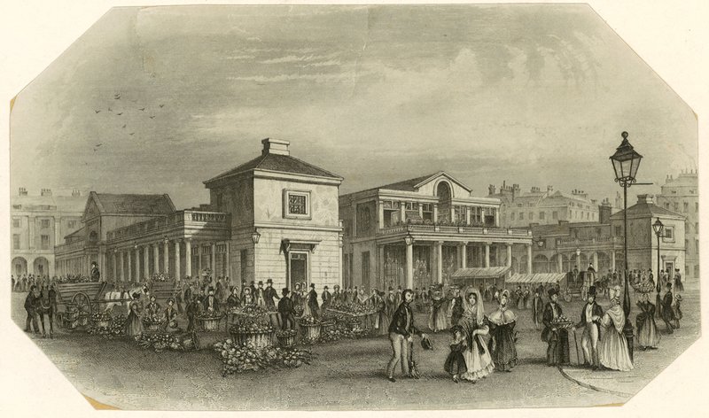 Covent Garden Market, Londýn od English School