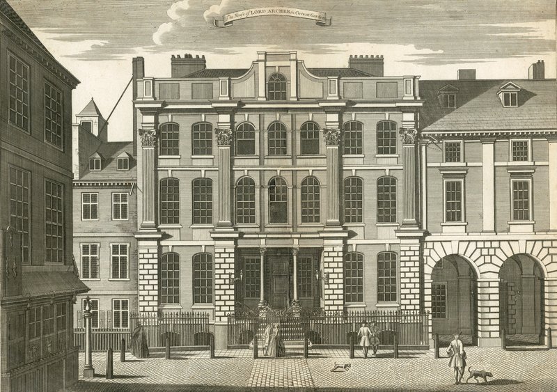 Covent Garden Market, Londýn od English School