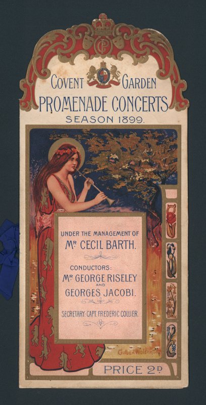 Covent Garden, Promenade Concerts, sezóna 1899 od English School