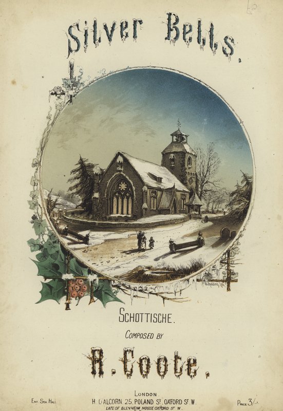 Obálka stříbrných zvonků od English School