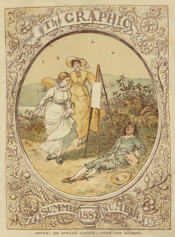 Obálka grafického léta číslo 1882 (chromolitho) od English School