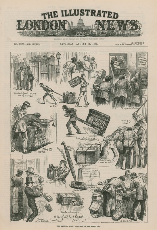 Obálka Illustrated London News od English School