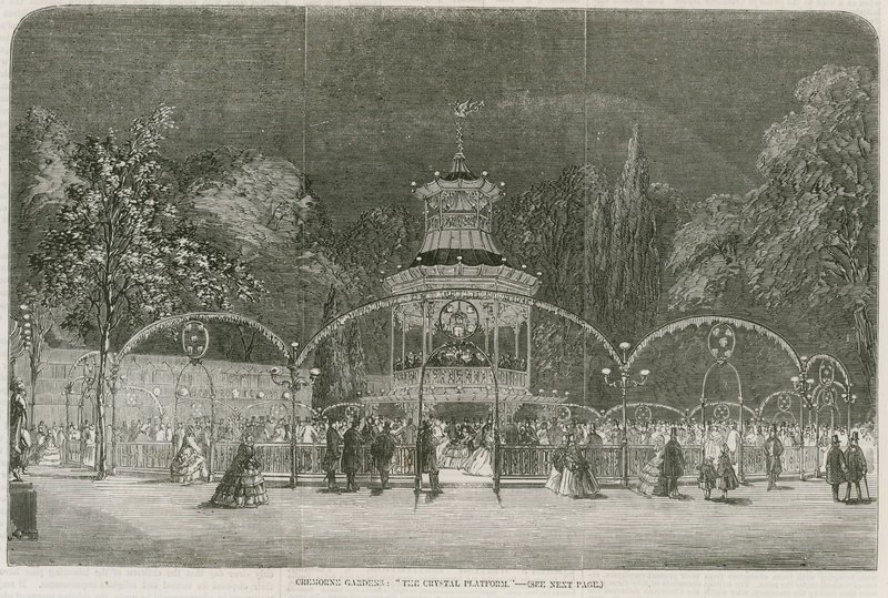 Cremorne Gardens, Londýn: The Crystal Platform od English School