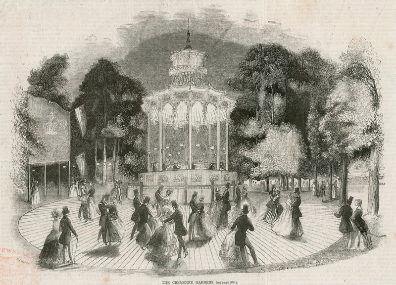 Cremorne Gardens, Londýn: The Crystal Platform od English School