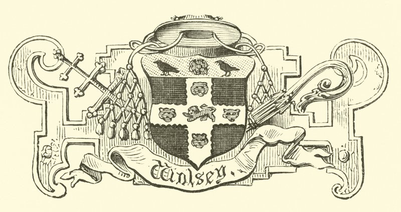 Crest of Wolsey od English School